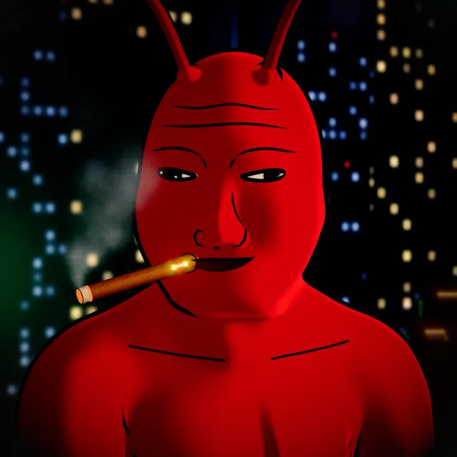 Cigar side-eye